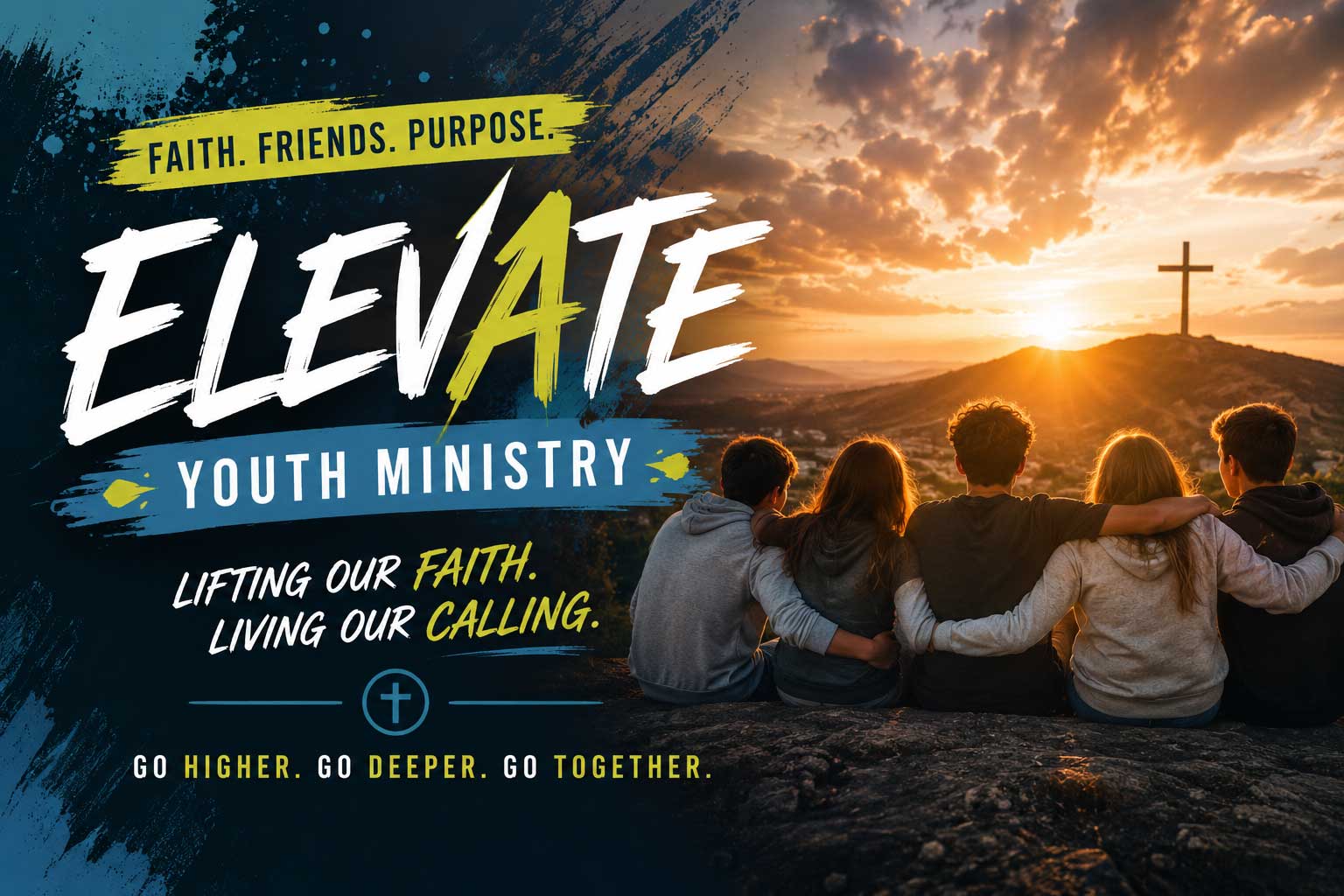 Teens growing in faith and community through Elevate Youth Ministry at Holden United Methodist Church
